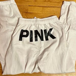 Victoria's Secret pink XS sweat pants NWT
